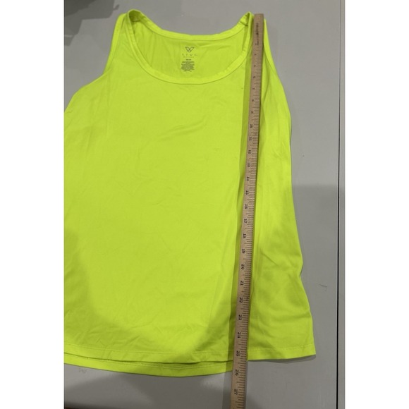 Lane Bryant Livi Womens Active Tank Top Size 18/20 Neon Soft Stretch Workout Gym - Picture 4 of 5